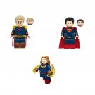 Homelander Superman Captain Marvel Minifigures Lego Compatible Super H