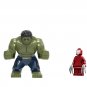 Kabuki Cnins VS Hulk Minifigures Lego Compatible Avengers Set