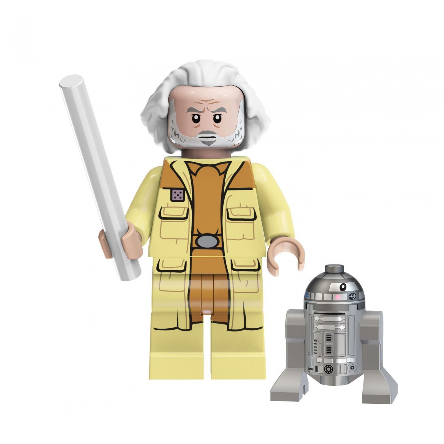 Jan Dodonna Minifigures Lego Compatible Star Wars TV Minifigure