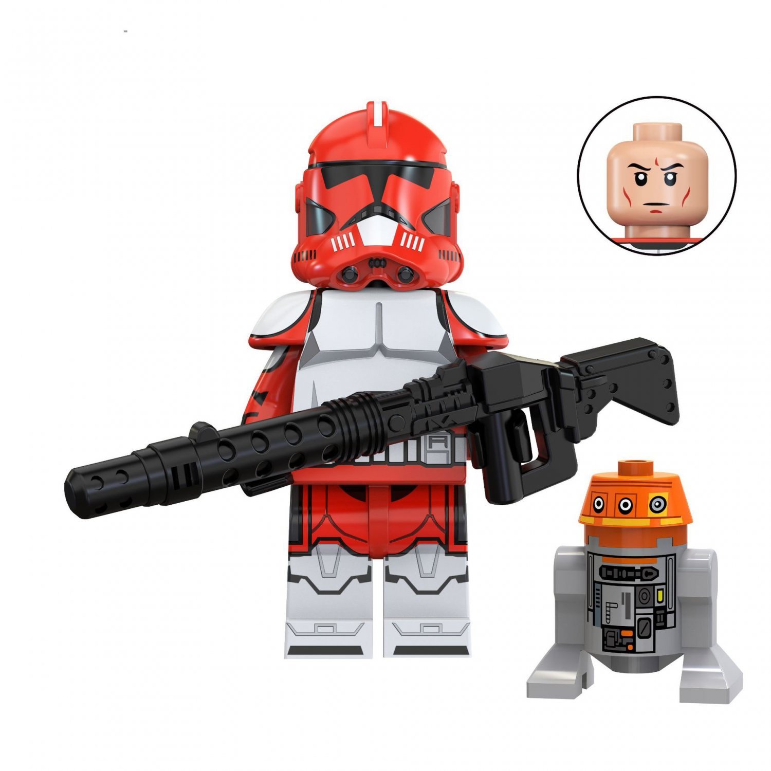 Clone Shock Trooper Minifigures Lego Compatible Star Wars TV Minifigur