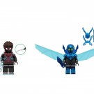 Spider-Man Evolved Suit Blue Beetle Minifigures Lego Compatible Superh