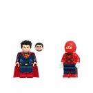 Arena Spider-Man VS Superman Minifigures Lego Compatible Super Heroes