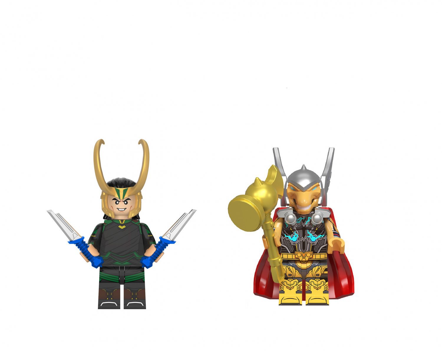 Loki Beta Ray Bill Minifigures Lego Compatible Superhero Set