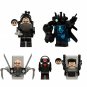 Gman Female agent Dr.Toilet Man Minifigures Lego Compatible Game Set
