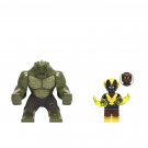 Black Vulcan Killer Croc Minifigures Lego Compatible Superhero Set