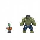Leader vs Hulk Minifigures Lego Compatible Super Heroes Set