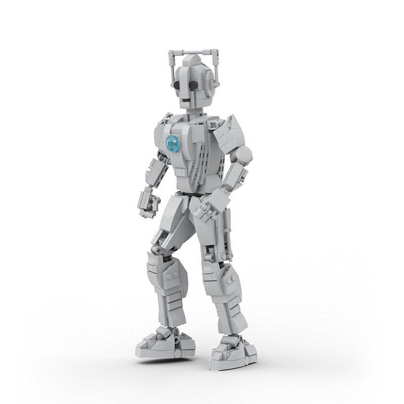 Punk Robot Minifigures Lego Compatible Comic Minifigure