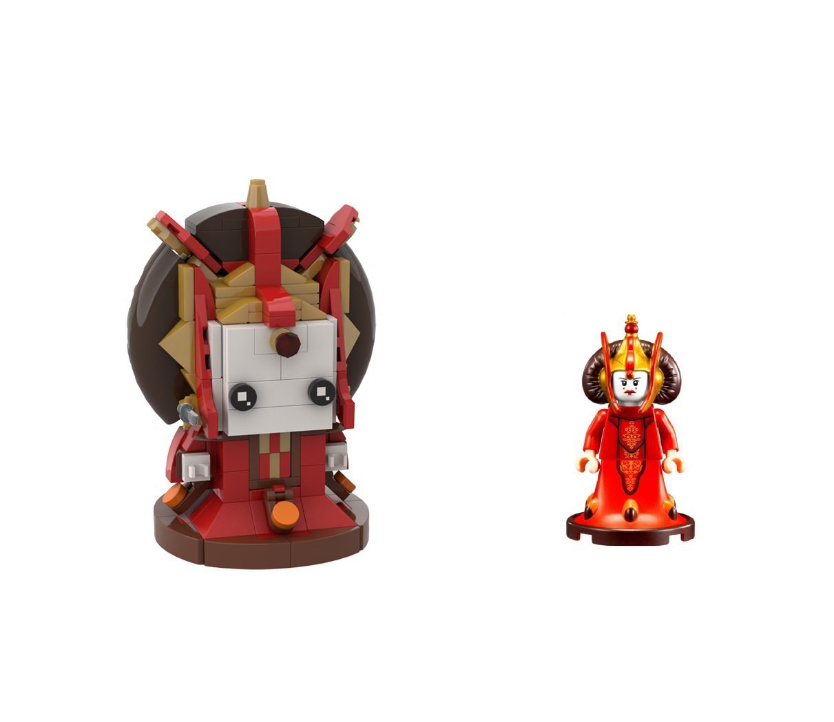 Big Small Padm&Atilde;&copy; Amidala Minifigures Lego Compatible Star