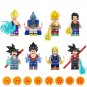Android 17 Vegeta IV Android 18 Majin Buu Minifigures Lego Compatible