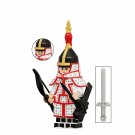 Bordered White Banner Minifigures Lego Compatible China Qing Dynasty M
