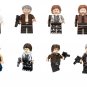 8pcs Youth Oldster Han Solo Minifigures Lego Compatible Star Wars Movi