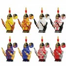 China Qing Dynasty Banner System Soldier Minifigures Lego Compatible M