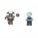 Killer Frost and Steppenwolf Minifigures Lego Compatible Justice Leagu