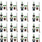 16pcs Hessian Light Infantry Minifigures Lego Compatible Napoleonic Wa