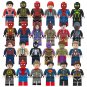24pcs New Superhero Movie character Minifigures Lego Compatible Toy