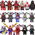 16pcs Watchers Deadpool Amazing Spider-Man Venom Minifigures Lego Comp