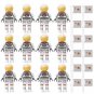 12pcs The Space Astronauts Minifigures Lego Compatible Interstellar Se