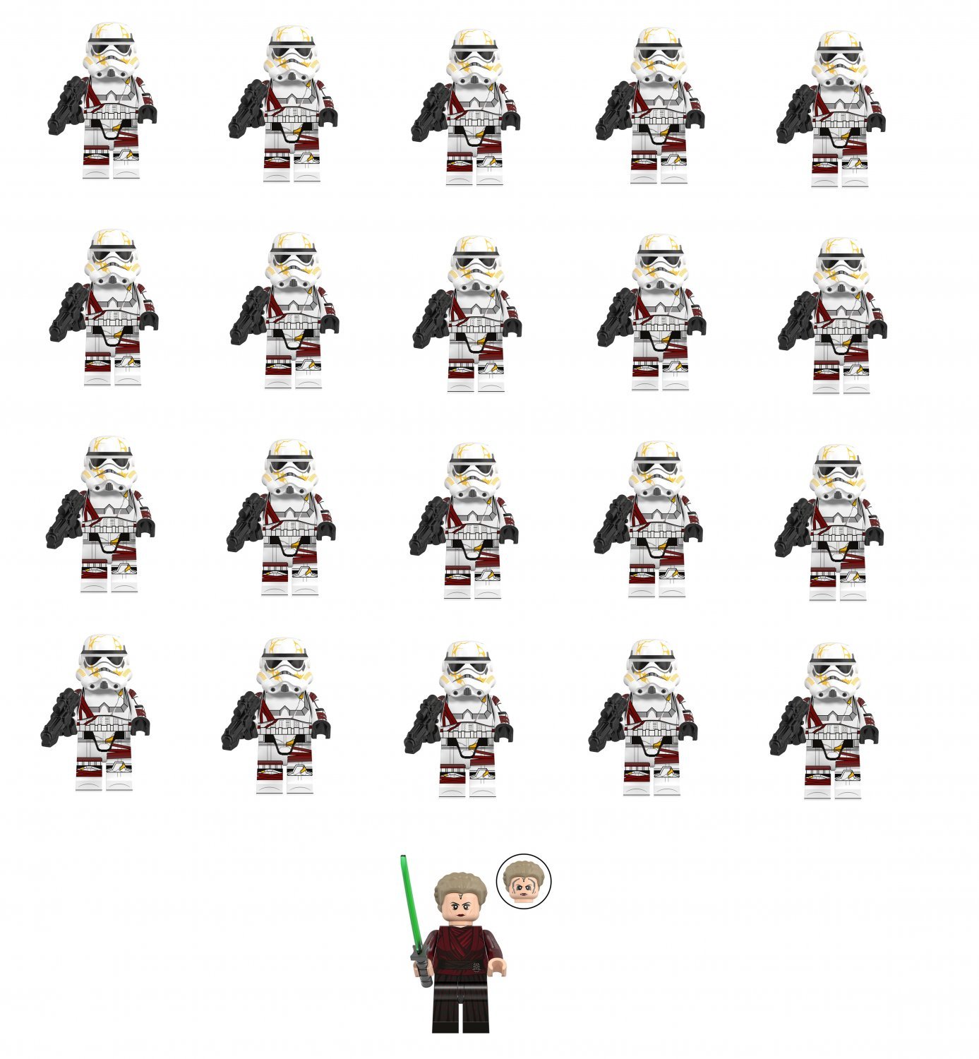 21pcs Guard Thrawn Morgan Elsbeth Minifigures Lego Compatible Ahsoka 2