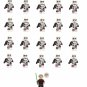 21pcs Guard Thrawn Morgan Elsbeth Minifigures Lego Compatible Ahsoka 2