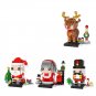 Santa Claus Mrs.Claus Reindeer Minifigures Lego Compatible Christmas B