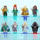 Black Manta King Om King Nereus Mera Minifigures Lego Compatible Aquam