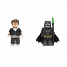 Steve Trevor and Batman Minifigures Lego Compatible Justice League Set