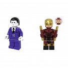 Purple Man and Daredevil Minifigures Lego Compatible Avengers Set