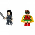 Wonder Girl and Robin Minifigures Lego Compatible Teen Titans Set