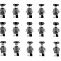 15pcs Deadly Undead Crew Member Minifigures Lego Compatible Pirates of