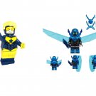 Booster Gold and Blue Beetle Minifigures Lego Compatible Superhero Mov