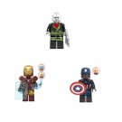 Chameleon Iron Man Captain America Minifigures Lego Compatible Superhe