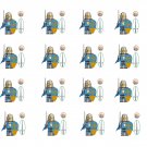 16pcs Knights of Jerusalem Minifigures Lego Compatible Medieval Knight