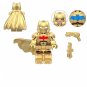 Golden Heat Energy Batman Minifigures Lego Compatible Batman Minifigur