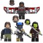 Falcon Winter Soldier Gamora Proxima Midnight Minifigures Lego Compati