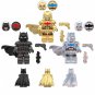 3 Best Chrome Heavy Batman Minifigures Lego Compatible Superhero Movie