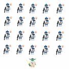501st ARF Trooper Boomer NY Yoda Minifigures Lego Compatible Star Wars