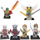 Croc Tribe Worriz Eris Strainor Minifigures Lego Compatible Comic lege