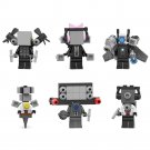 Titan Female TV Person Boombox Man God TV Man Boss Minifigures Lego Co