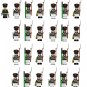 25pcs Russian artillery Russian artillery officer Minifigures Lego Com