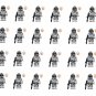24pcs Jungle Camo ARF Trooper Minifigures Lego Compatible Star Wars Le