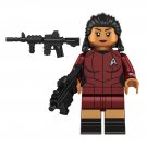 Lieutenant Uhura Minifigures Lego Compatible Star Trek Minifigure