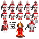 13pcs Shock Trooper Padm&Atilde;&copy; Amidala Minifigures Lego Compat