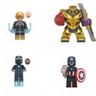 Nova Iron Man Thanos Captain America Minifigures Lego Compatible The A
