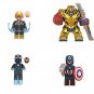 Nova Iron Man Thanos Captain America Minifigures Lego Compatible The A