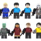 New Star Trek Character Minifigures Lego Compatible Movie Set