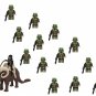 14pcs Bantha 41st Scout Battalion Trooper Minifigures Lego Compatible