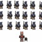 19pcs Paz Vizla Commander Minifigures Lego Compatible The Mandalorian