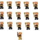 16pcs Piglin Brute Piglin Minifigures Compatible Lego Game Set