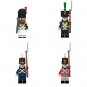 French Sappers Hessian Light Infantry Minifigures Compatible Lego Napo