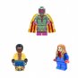 Power Man Spider-Woman Vision Minifigures Compatible Lego Super Heroe